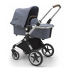 Bugaboo Lynx Complete Stroller in Alu/Blue Melange-Blue Melange