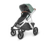 UPPAbaby Vista V2 Stroller with Leather Handles in Emmett Green