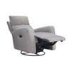 Westwood Jordan Glider - Triple Power - Lumbar - Headrest- Recline with USB in Fog