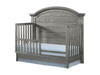 Westwood Foundry Arch Top Convertible Crib in Brushed Pewter