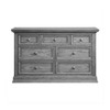 Oxford Baby Glenbrook Collection 3 Piece Nursery Set in Graphite Gray