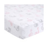 Lambs & Ivy Swan Princess - Signature 3-Pc - Quilt, sheet & crib skirt