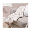 Lambs & Ivy Gray & White Jaquard Blanket