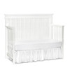 Dolce Babi Bocca Full Panel Convertible Crib in Bright White