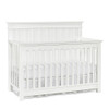 Dolce Babi Bocca 2 Piece Nursery Set - Convertible Crib and Chifforobe in Bright White