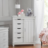 Dolce Babi Bocca 3 Piece Nursery Set in Bright White