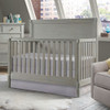 Westwood Vivian 2 Piece Nursery Set - Convertible Crib and 5 Drawer Dresser in Dawn