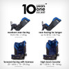 Diono Radian 3QX Latch All in One Convertibles Car Seats in Yellow Mineral