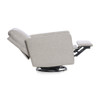Oilo Drew Glider with Power & USB Port  - Pebble Charcoal