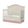 Stella Baby and Child Arya 2 Piece Nursery Set - Convertible Crib and 7 drawer Dresser in Parchment