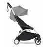 JetSetGo BABYZEN YOYO2 Complete Stroller - White Frame + Grey