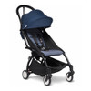 JetSetGo BABYZEN YOYO2 Complete Stroller - Black Frame + Air France Blue