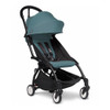 JetSetGo BABYZEN YOYO2 Complete Stroller - Black Frame + Aqua