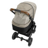 Nuna TAVO Next Stroller in Timber – Back Right Angle View