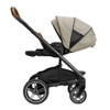 Nuna MIXX Next w/ Magnetic Buckle in Timber – Right Side View