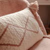 Lorena Canals Knitted Cushion Little Oasis Nat - Pale Pink