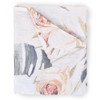 Oilo Vintage Bloom Swaddle Blanket