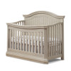 Sorelle Vista Elite Supreme 2 Piece Nursery Set in Heritage Fog - Crib and 5 Drawer Dresser