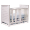 Sorelle Farmhouse Classic Crib in Weathered White