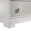 Tulip Olson Convertible Crib and 3 Drawer Dresser in White/Mosaic