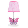 Bedtime Originals Butterfly Kisses Lamp w/Shade & Bulb