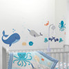 Bedtime Originals Whales Tale Wall Decals