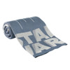 Lambs & Ivy Star Wars Millennium Falcon Knitted Blanket