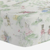 Liz and Roo Nursery Rhyme Toile Crib Sheet