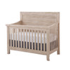 Stella Baby Remi 2 Piece Nursery Set in Sugar Coat - Convertible Flat Crib & 6 Drawer Dresser