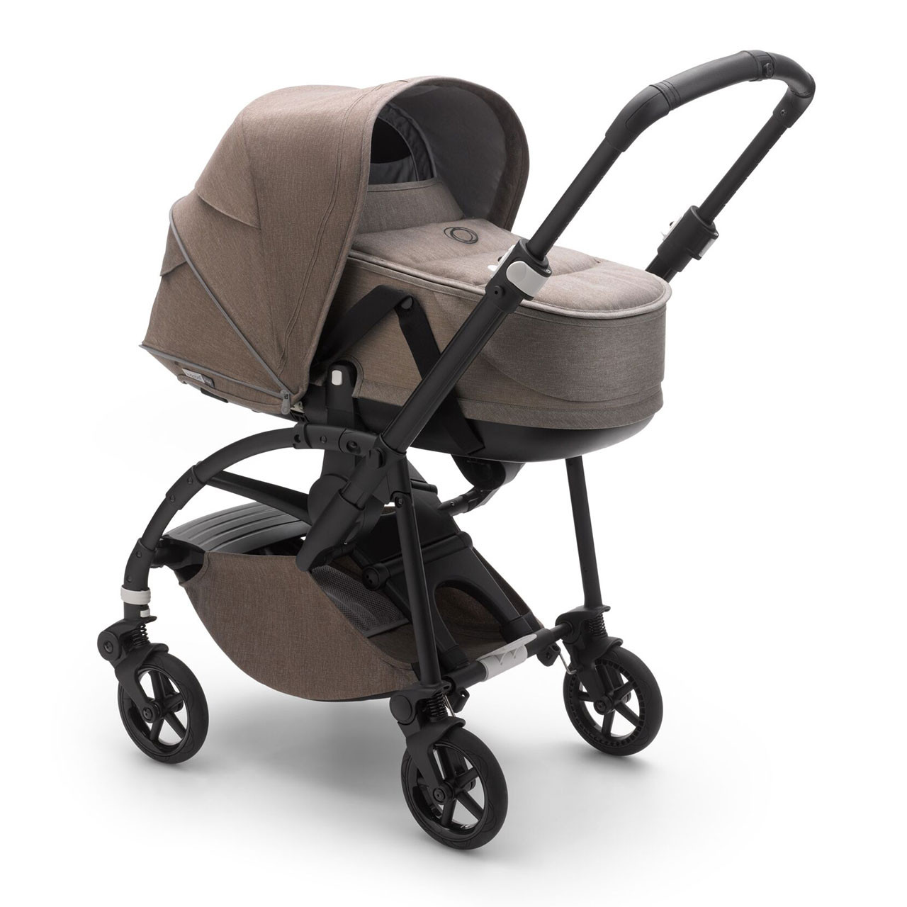 Bugaboo Bee 6 Mineral Complete Stroller Black/Taupe - Bambi Baby Store