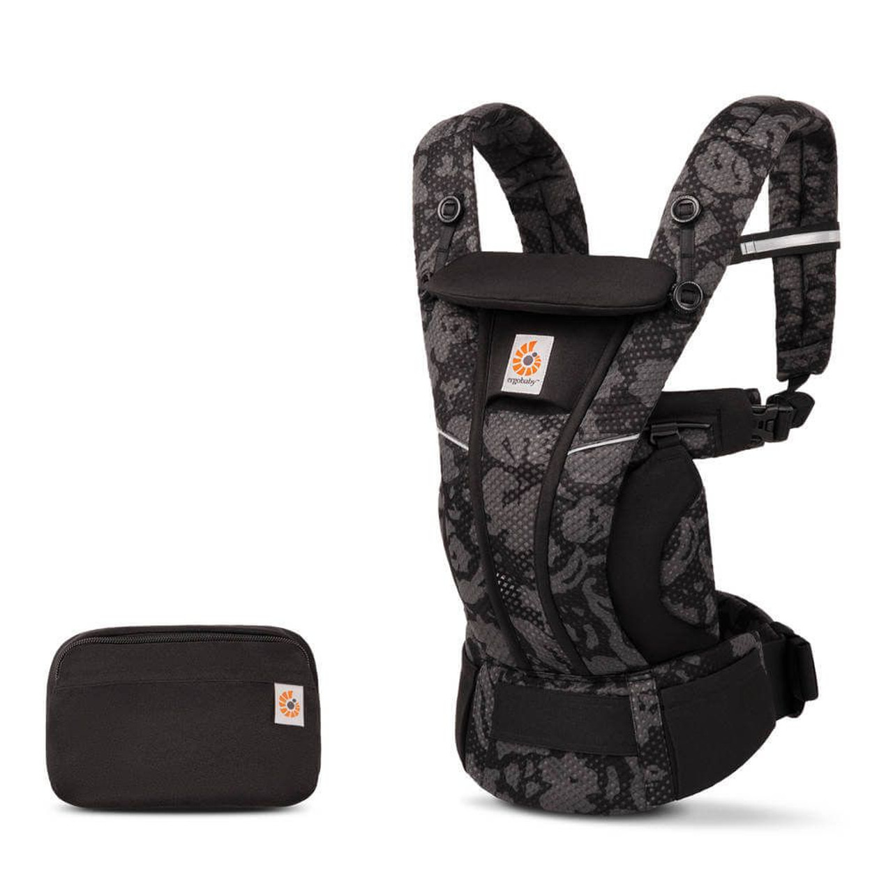 Ergobaby Omni Breeze Baby Carrier- Onyx Blooms - Bambi Baby