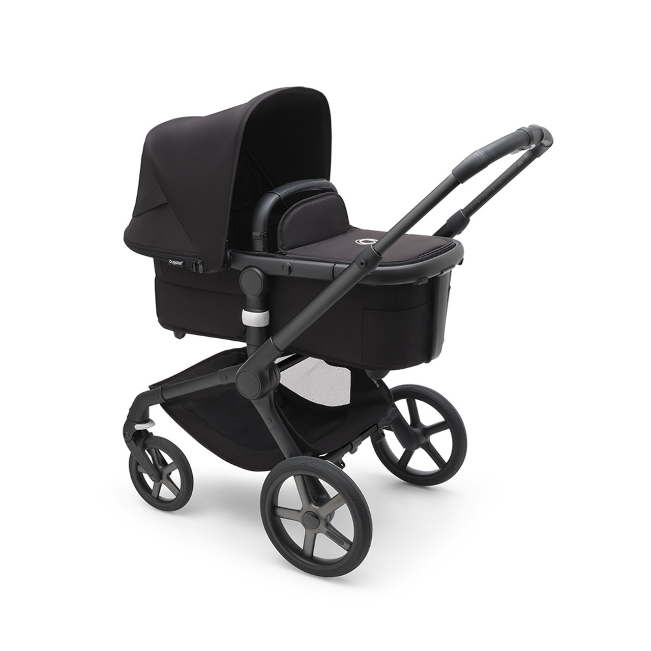 Bugaboo Fox 5 complete stroller in Black/Midnight Black - Bambi