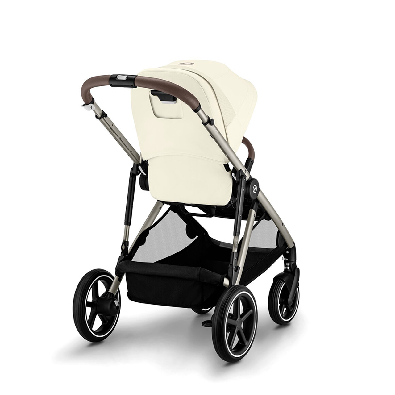 Cybex Balios S Lux Taupe Pushchair & Carrycot - Seashell Beige