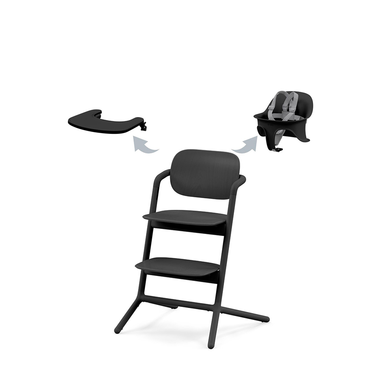 Cybex LEMO 2 High Chair - Stunning Black