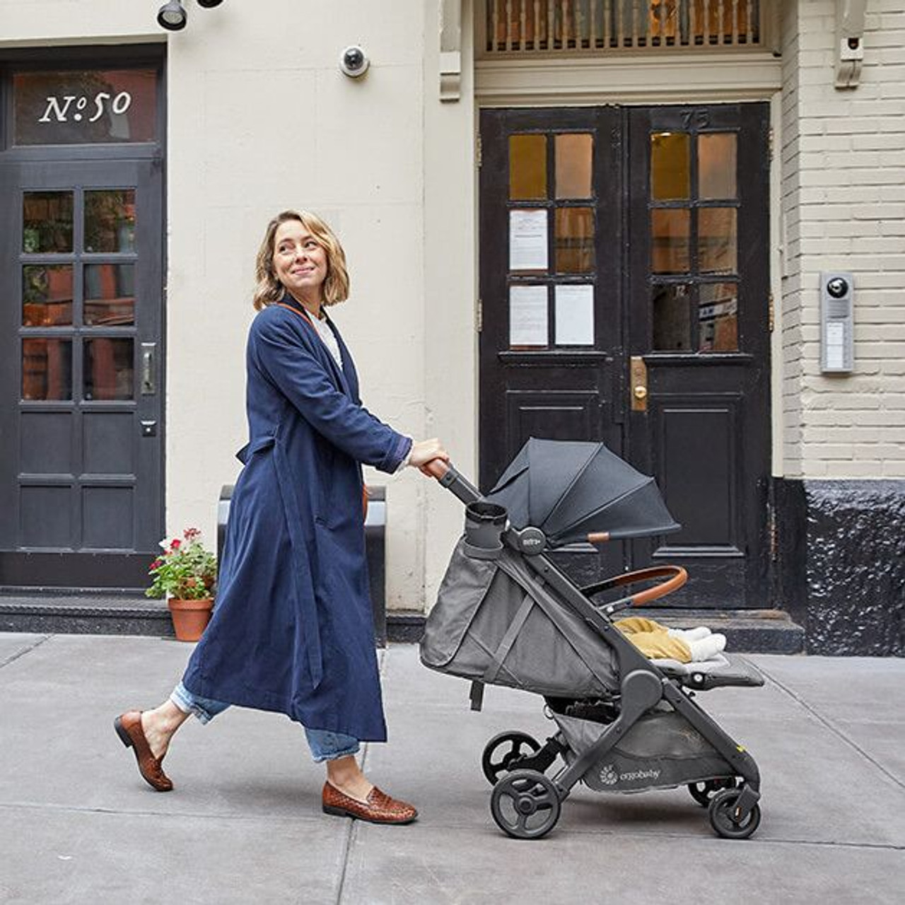 Dødelig farvning Diskant ErgoBaby Metro+ Deluxe Compact City Stroller - London Grey - Bambi Baby  Store