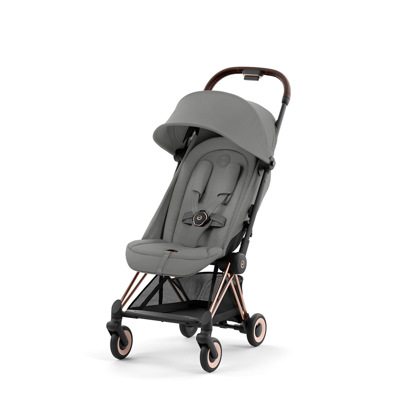 Cybex COYA Stroller - RoseGold + Mirage Grey