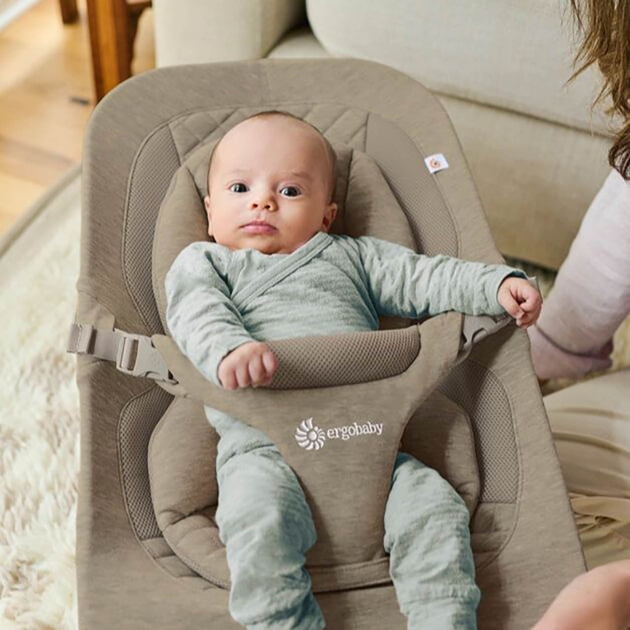 Ergobaby Evolve Bouncer - Soft Olive