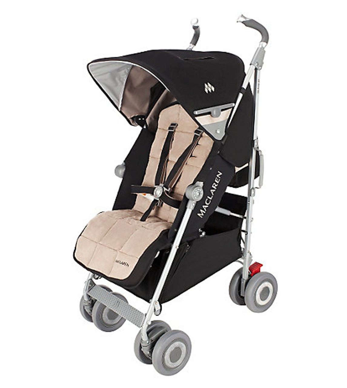 Maclaren Techno XLR Stroller in Black and Champagne - Bambi Baby Store