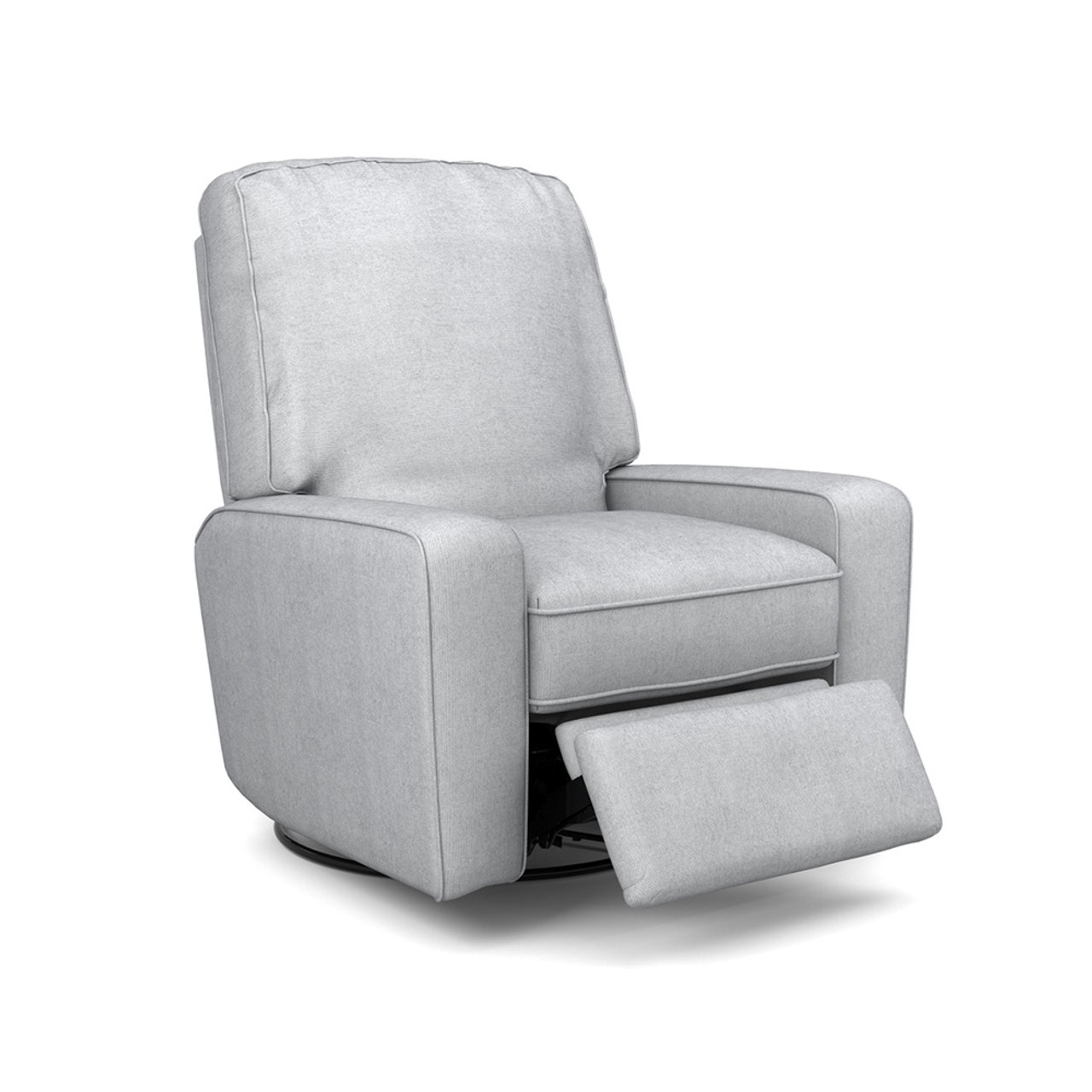 Best Chairs Bilana Swivel Glide Recliner Dove Bambi Baby Store