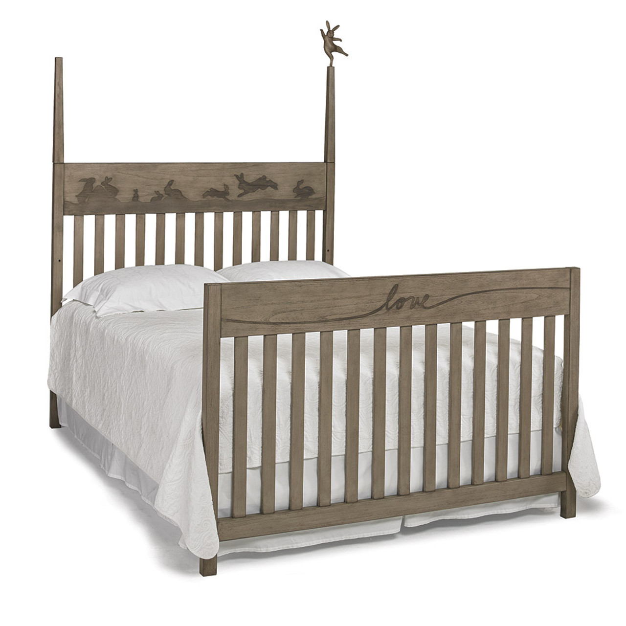 ED Ellen DeGeneres Forest Animals Collection Convertible Crib in Natural  Grey Bambi Baby Store