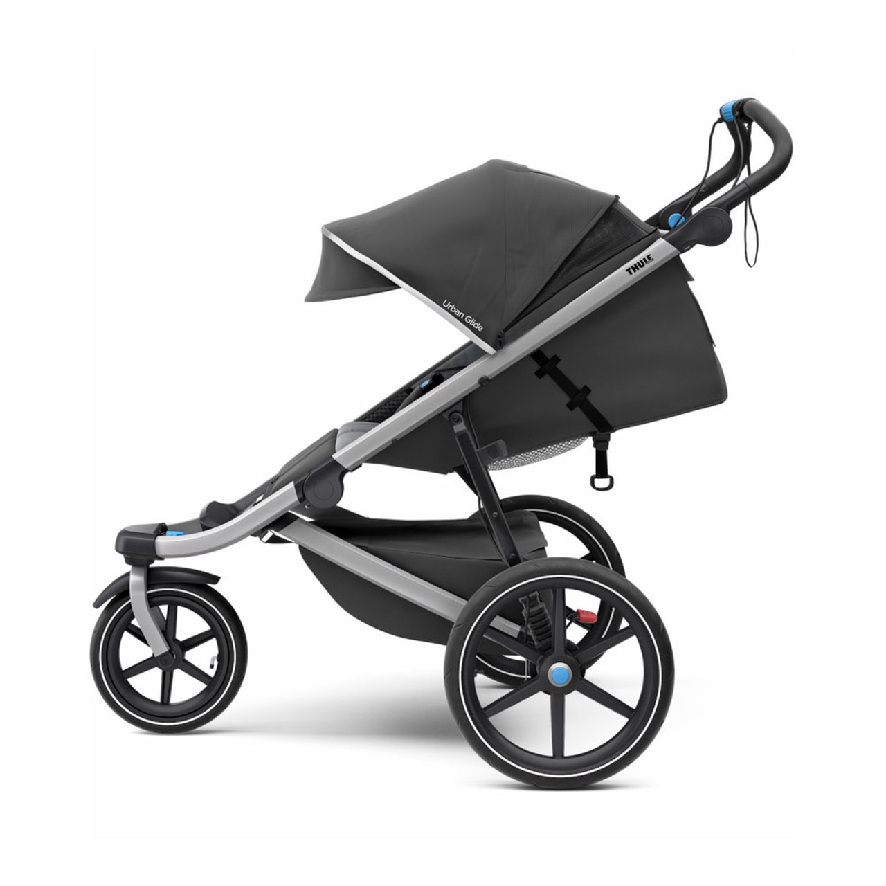 Thule Glide 2 Jogging Stroller - Black/Silver Frame