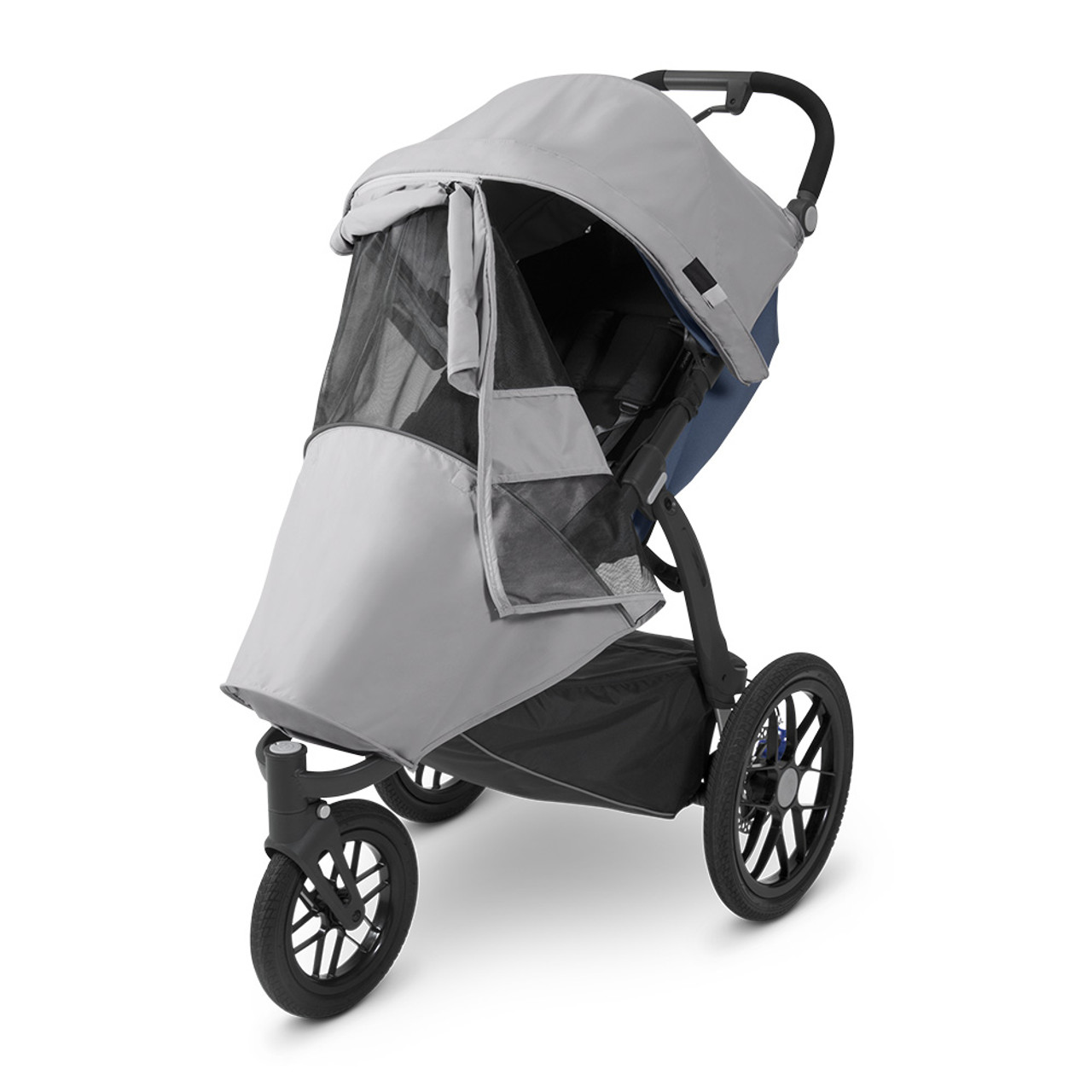 Uppababy Ridge Stroller: Reggie Slate Blue