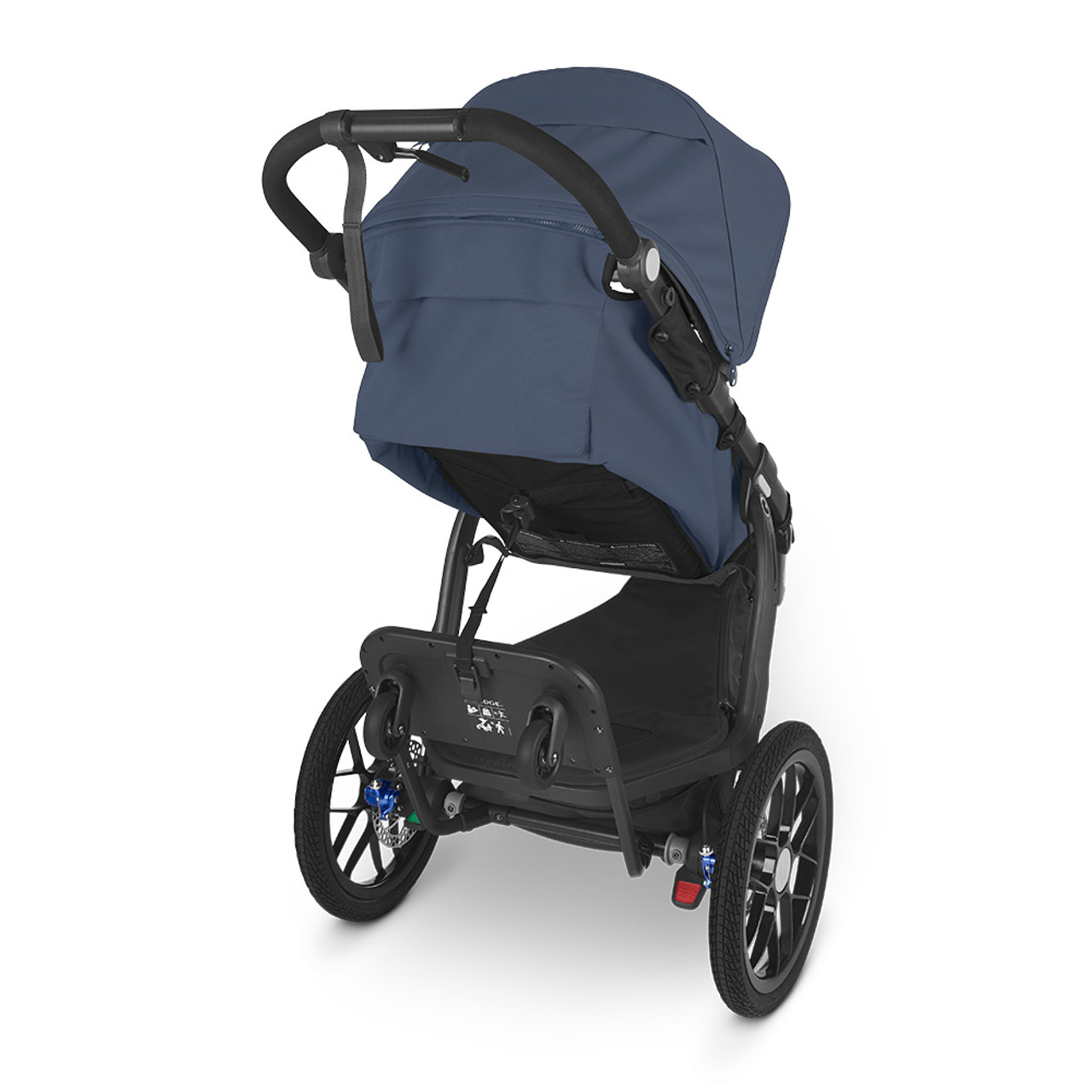 Uppababy Ridge Stroller: Reggie Slate Blue