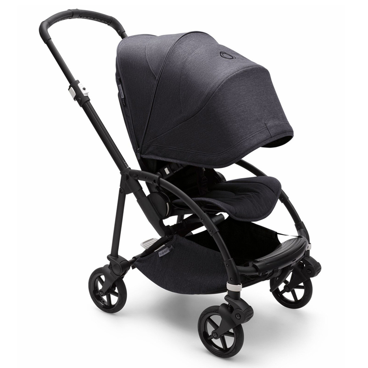 Bugaboo Bee 6 Mineral Complete Stroller in Black/Washed Black