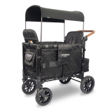 Wonderfold W2 LUXE Double Stroller Wagon in Elite Black Camo