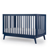 Dadada Soho 3-In-1 Convertible Crib in Denim