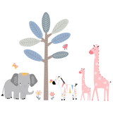 Lambs & Ivy Jazzy Jungle Wall Decals