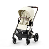 Cybex Balios S Lux 2 Stroller - Taupe + Seashell Beige Seat Pack