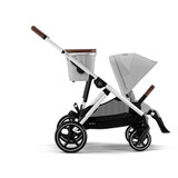 Cybex Gazelle S 2 Stroller - Silver Frame with Lava Grey Seat