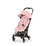 Cybex COYA Stroller - RoseGold + Peach Pink